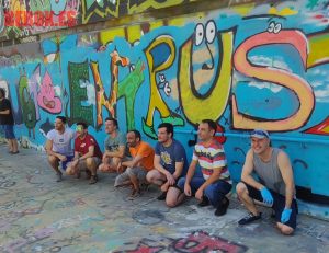 teambuilding graffitis empresas caca arale